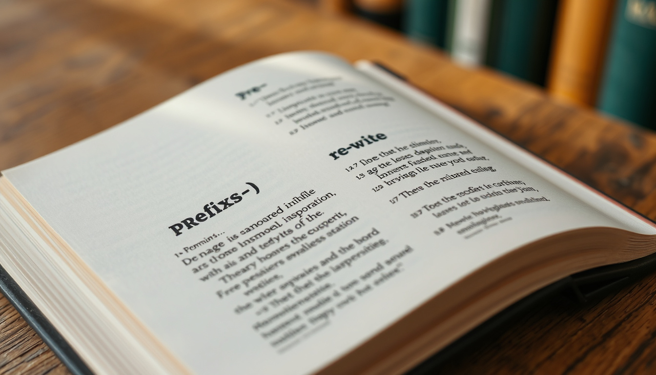 What Is a Prefix? Definition, Examples in Grammar & Names - NZ Voice